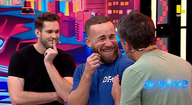 ¡Rodrigo Sánchez Patiño le pide un "besito" a Renzo Schuller en divertida conversación!