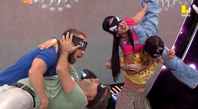 ¡Korina Rivadeneira y Lita Pezo conquistaron al público con una divertida pose de baile y se llevaron la victoria!