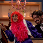 Manuel Gold y Renzo Schuller hicieron estallar de risa con divertida parodia en el crucero de El Escenario Inclinado