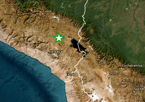 IGP: se registraron dos sismos en Arequipa y Puno durante la madrugada