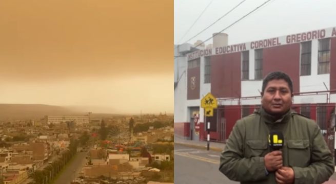 Tacna suspende clases por fuertes vientos y tormentas de arena