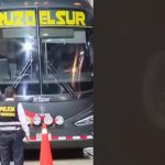 Bus de Cruz del Sur es atacado a balazos en San Borja cuando iniciaba su ruta al sur