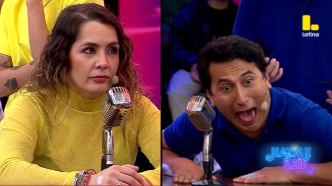 "¿Por qué a Yiddá le dicen tango?": El chiste de Machuca que la hizo reaccionar así en Me caigo de risa