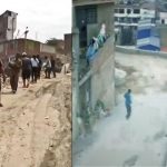 Camión de carga se vuelca y vecinos recogen material ante falta de apoyo en Campoy