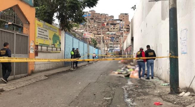 Hallan cuerpo de mujer quemado entre la basura en La Victoria