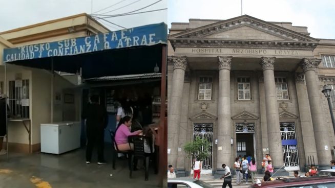 Restaurantes y laboratorios ocupan espacios en los hospitales Loayza y Cayetano Heredia sin dejar ingresos