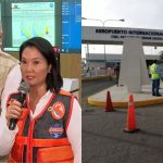 Keiko Fujimori anuncia suspensión de vuelos en el aeropuerto internacional de Tacna por lluvias | VIDEO