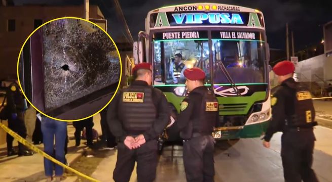 Chofer de Vipusa es asesinado por 'Los Mexicanos' en plena ruta con pasajeros a bordo
