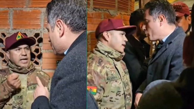 Bolivia: Fuerte discusión entre el Vicepresidente y un militar tras explosiones en cuartel