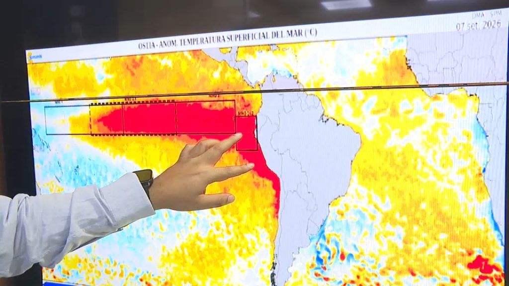 El Niño Costero alcanzaría una magnitud extraordinaria entre septiembre 2026 y enero 2027