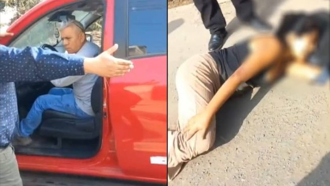 Intento de feminicidio: Sujeto arrastra a su expareja con su auto tras reclamo de manutención