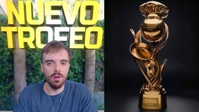 Usuarios critican nuevo trofeo de Ibai Llanos para el Mundial de Comidas 2026