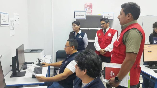 Los 125 centros de cómputo de la ONPE realizaron exitosa prueba de esfuerzo