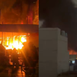 Voraz incendio de código 3 en almacén de Lince moviliza a 15 unidades de bomberos