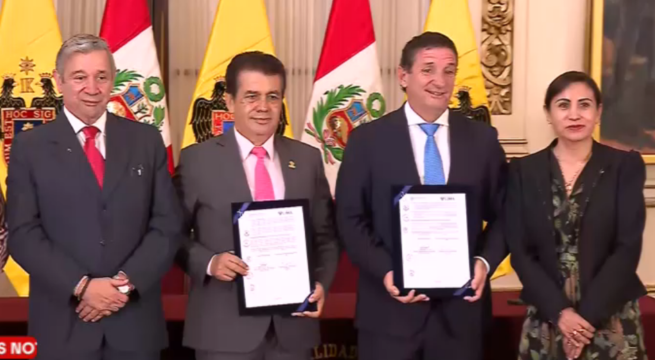 MML y Ministerio Público suscriben convenio para reforzar prevención del delito y lucha contra el crimen
