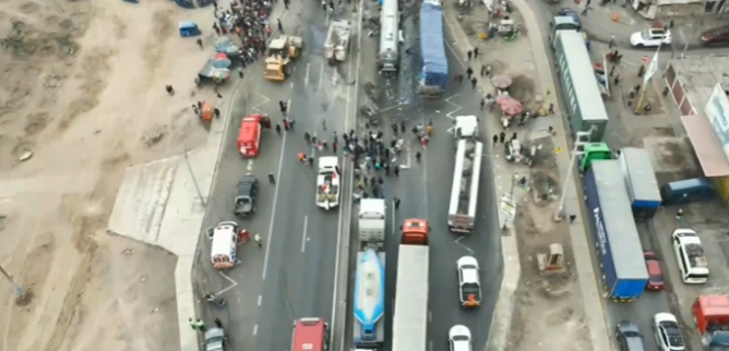 Puente Piedra: El preciso instante del múltiple choque en Panamericana Norte que dejó un fallecido | Arriba mi gente