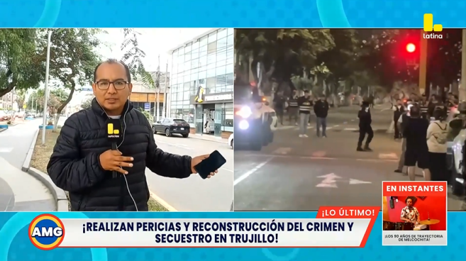 PNP y Ministerio Público realizaron reconstrucción del crimen y secuestro en Trujillo
