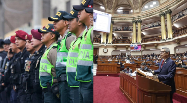 Congreso cuestiona reducción del presupuesto para combatir la inseguridad