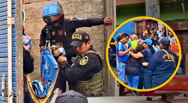 Dos comerciantes mueren aplastadas por sacos de papa y choclo en Huacho