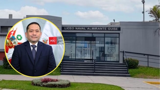 Nuevo director del Liceo Naval Almirante Guise: Minedu nombró a Luis Aleman Nakamine