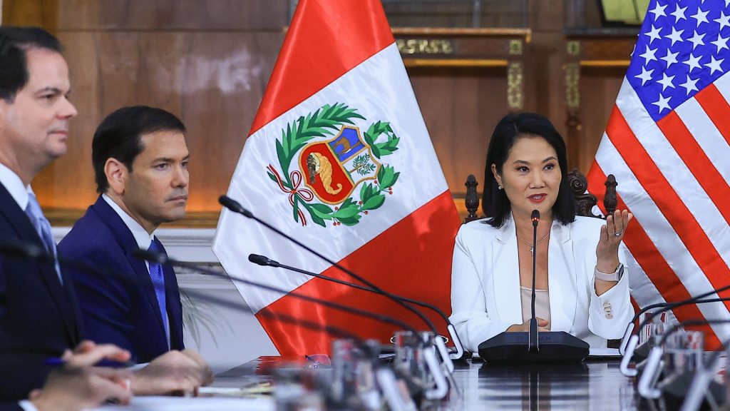 Keiko Fujimori confirma ingreso del Perú al “Escudo de las Américas” tras reunión con Marco Rubio | VIDEO