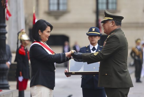 Keiko Fujimori participará en ceremonia de reconocimiento del nuevo comandante general de la PNP