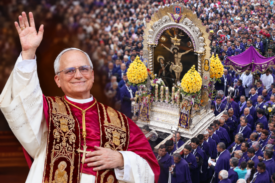 Señor de los Milagros podría encontrarse con papa León XIV en multitudinaria misa en Lima