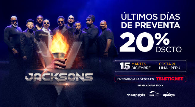 The Jacksons extienden su preventa en Lima: entradas con precio especial estarán disponibles hasta el 21 de setiembre