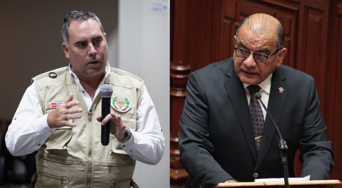Ministros Astudillo y Belaunde se presentarán esta tarde ante la Comisión de Defensa del Senado