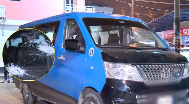 Conductor sobrevive a balacera contra su colectivo: delincuentes dejaron nota de extorsión