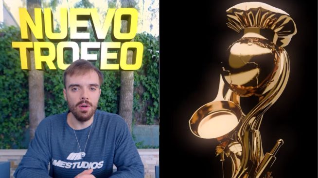 Ibai Llanos reveló el nuevo trofeo para el ganador del Mundial de Comidas y anuncia que enviará uno a Perú
