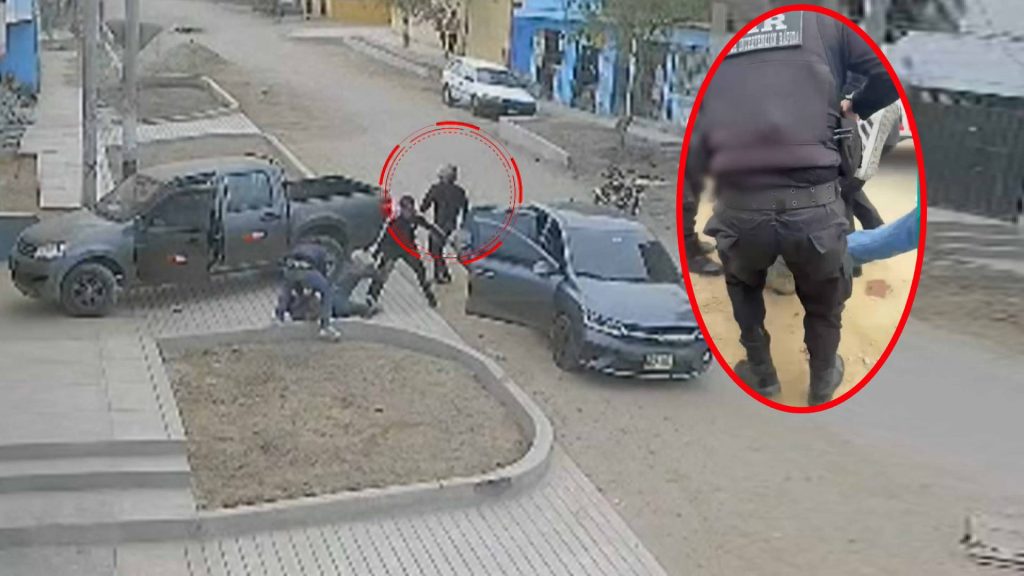 Vecinos evitan secuestro de empresario en Chorrillos: Delincuente terminó herido de bala | VIDEO