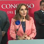 Patricia Juárez: “Si los partidos que abandonaron la sala no aparecen mañana, no se podrá dar facultades”