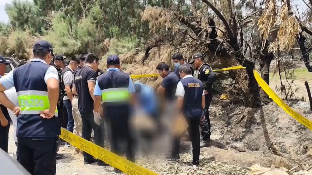Hallan dos cuerpos sin vida en Huaura: Uno fue calcinado y el otro tiene once impactos de bala