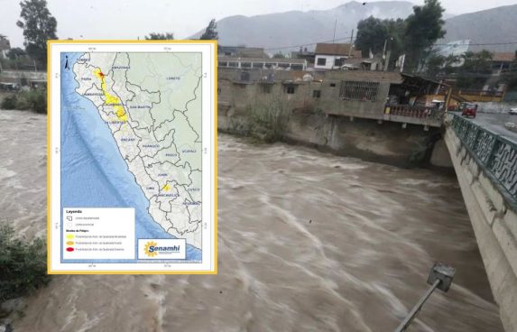 COEN alerta sobre activación de quebradas en Cajamarca y Piura desde el 22 de noviembre