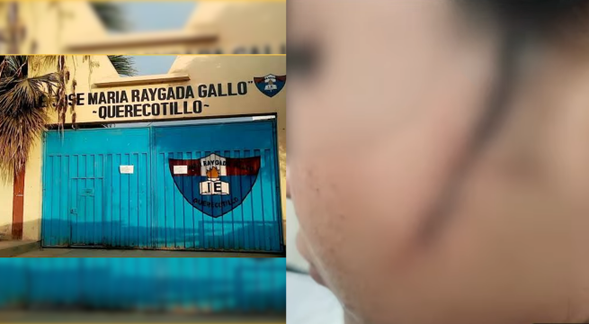 Escolares cortan rostro de compañera con una navaja  en colegio de Piura