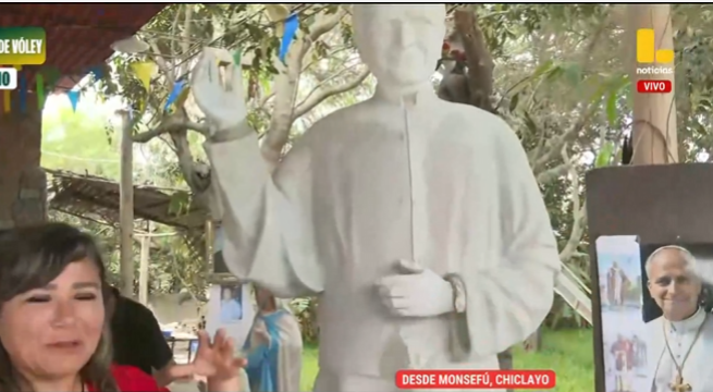 Chiclayo: así se elabora la escultura de más de dos metros del papa León XIV | VIDEO