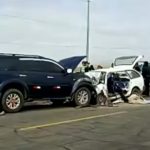 Choque frontal entre colectivo y camioneta deja cinco muertos en Ica