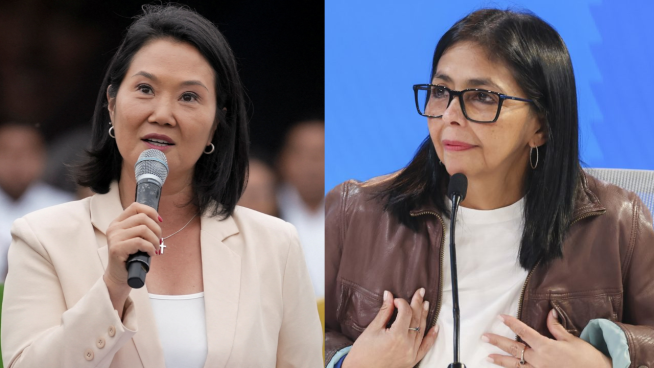 Delcy Rodríguez propone a Keiko Fujimori coordinar vuelos para el retorno seguro de venezolanos