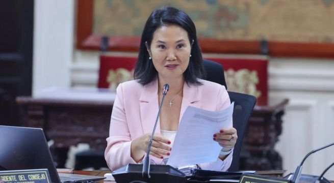 Gobierno solicita al Senado autorizar viajes de la presidenta Keiko Fujimori a El Salvador y España