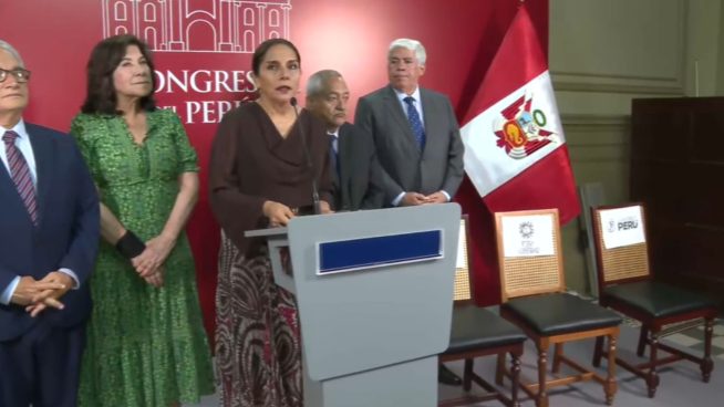 Patricia Juárez sobre JP, Buen Gobierno y Ahora Nación: “Las sillas vacías hablan más que las palabras” | VIDEO
