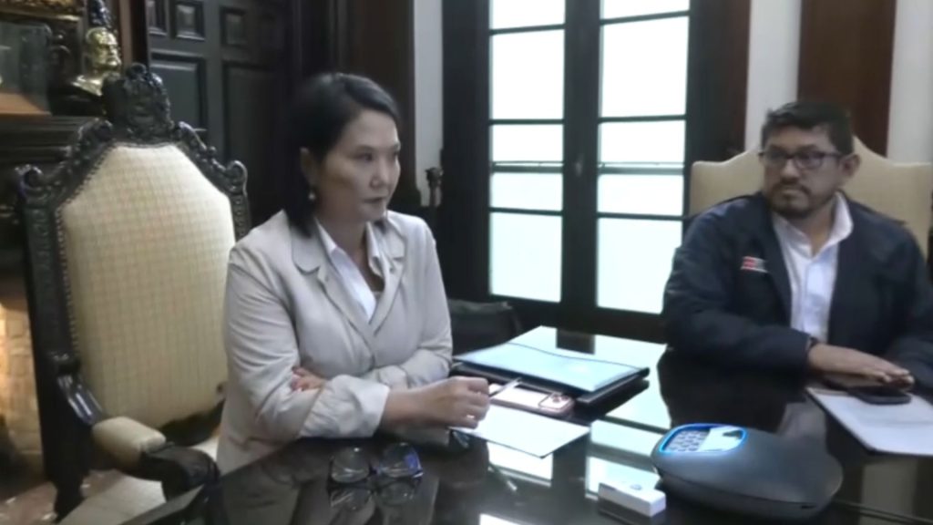 Keiko Fujimori supervisa intervención de antenas ubicadas cerca de cuatro penales | VIDEO