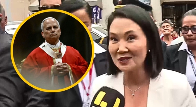 Keiko Fujimori pide orar por la salud del papa León XIV | VIDEO