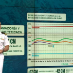 Disminuye el nivel del lago Titicaca por El Niño, según La Marina | VIDEO