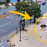 Llanta sale disparada de auto y golpea a joven de 19 años en Chile | VIDEO