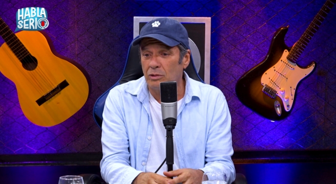Lucho Cáceres llega a Habla Serio y repasa los momentos que marcaron su carrera
