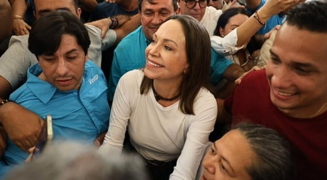 María Corina Machado anuncia su regreso a Venezuela: "Estoy aquí. Con ustedes"