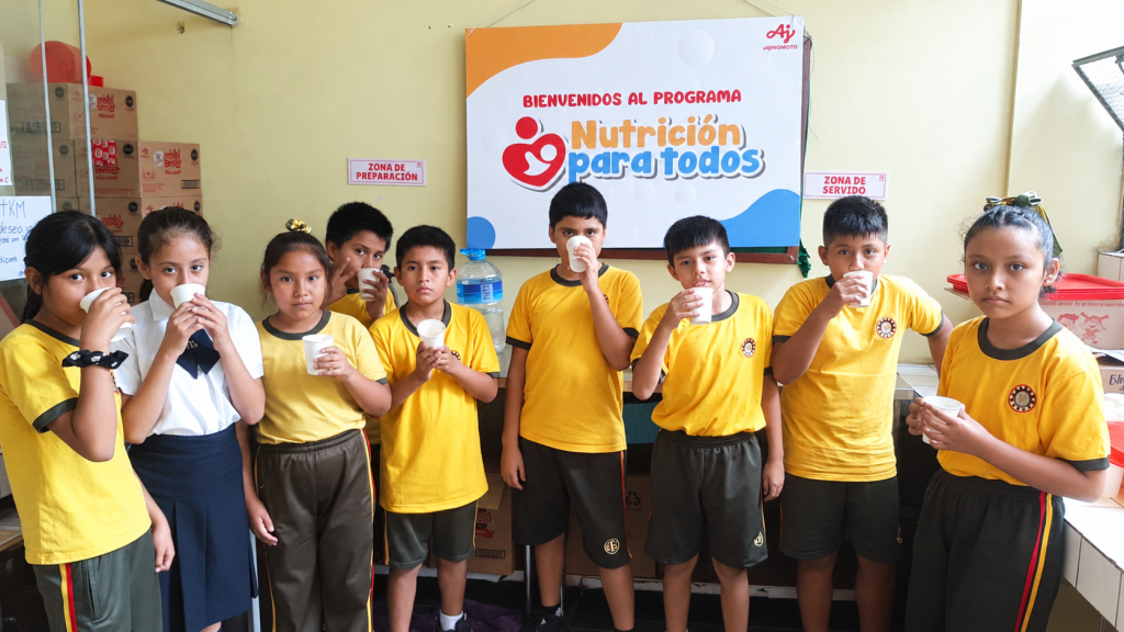 Ajinomoto del Perú reduce la anemia infantil con el programa integral 'Nutrición para todos'
