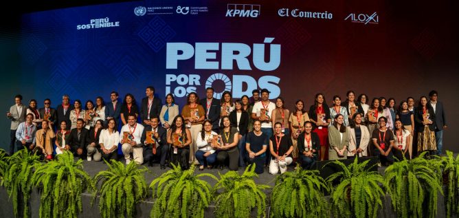 Reconocimiento Perú por los ODS premia a 14 proyectos por su impacto en un año de desafíos para el país