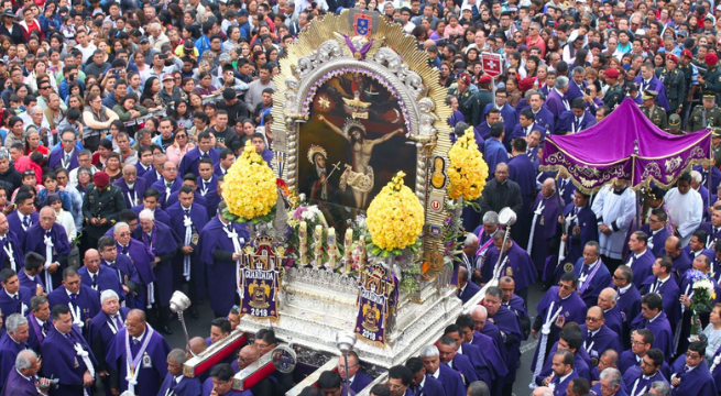 Señor de los Milagros: conoce las fechas, horarios y desvíos por las procesiones en Lima
